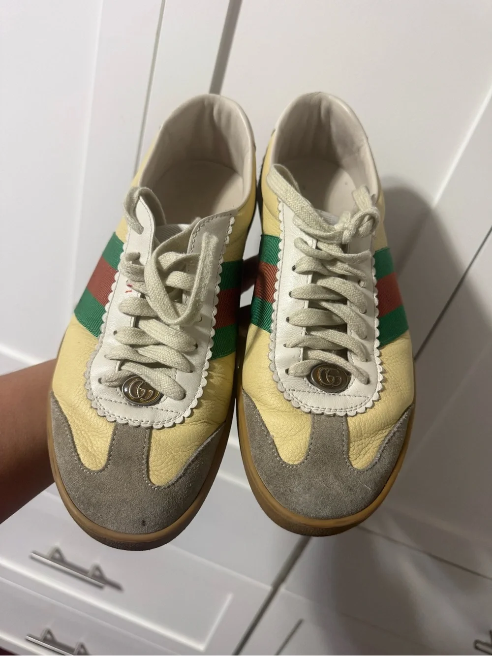 Gucci G74 Web Sneakers Men US 6M/9W/40EU